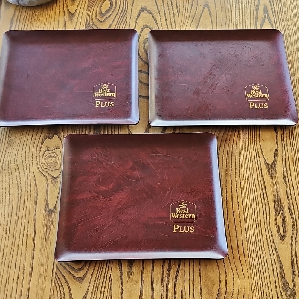 3 Best Western Plus Serving trays 13-in x 11-in